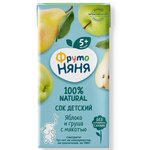 Сок Фруто-Няня яблоко-груша 200мл - 380 тг